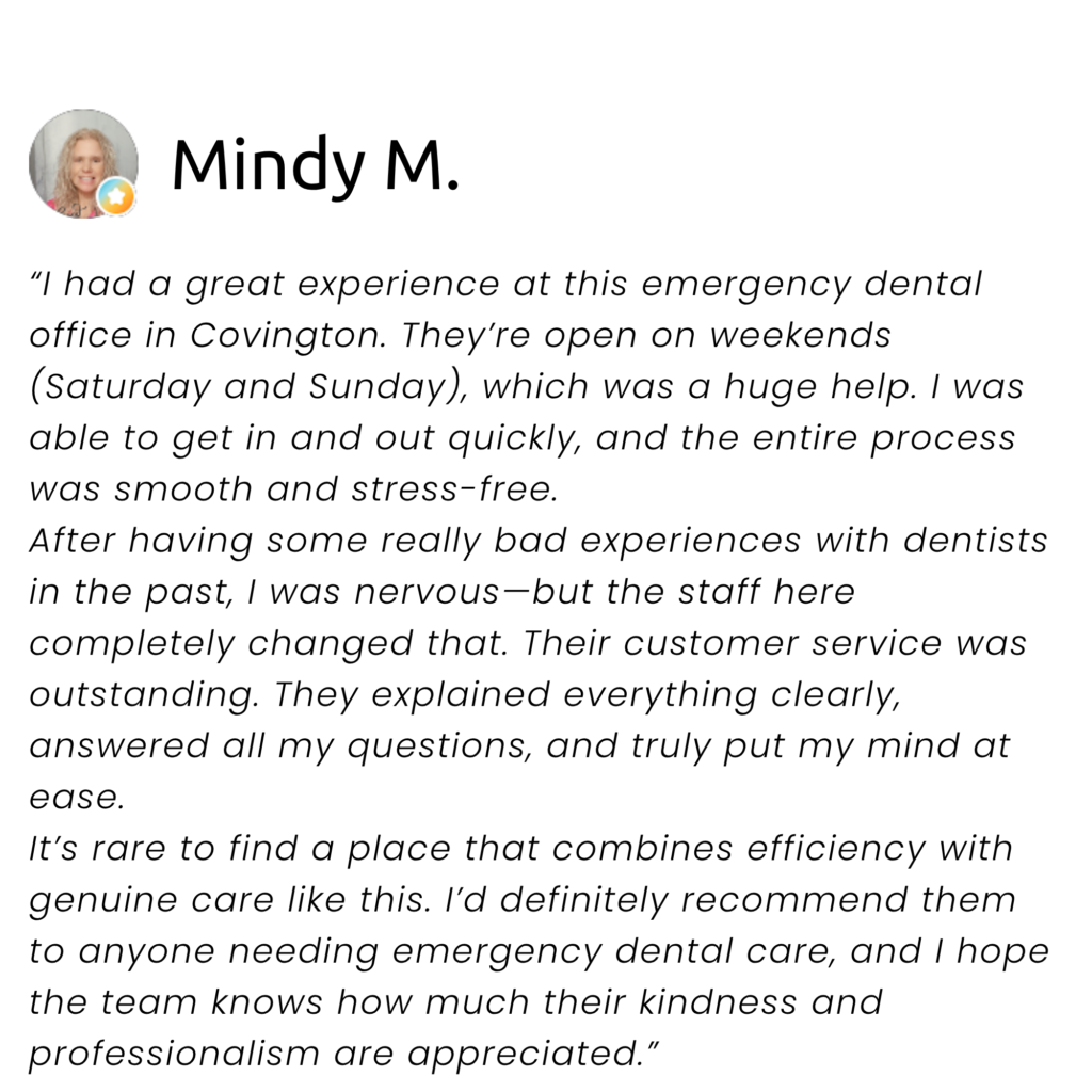 Covington Review - Mindy M